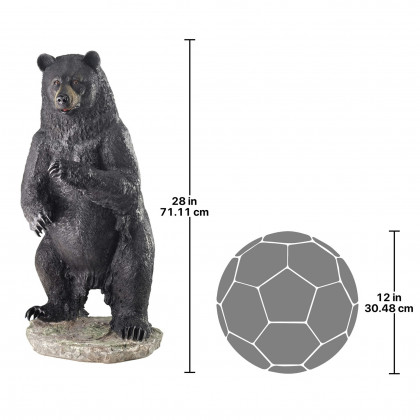 Toscano Fishing for Trouble Bear Statue - Large