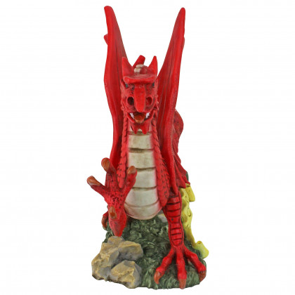 Toscano - The Red Welsh Dragon Statue Collection in Desktop