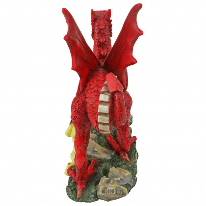 Toscano - The Red Welsh Dragon Statue Collection in Desktop