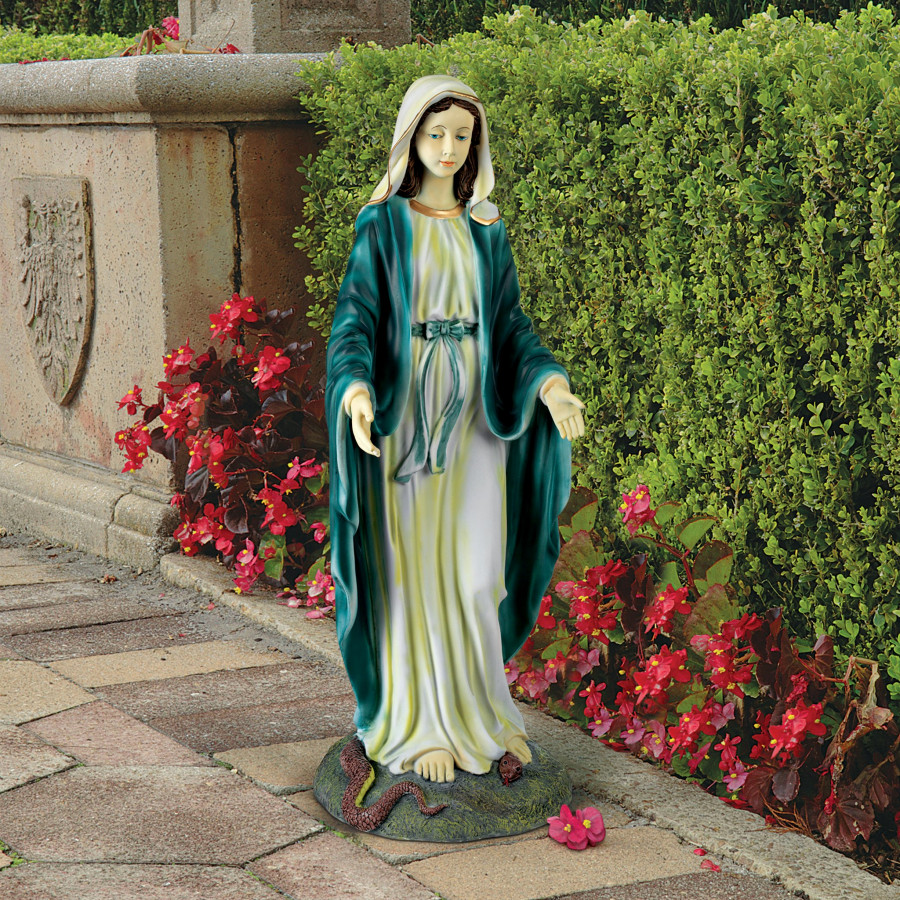 Toscano - Virgin Mary the Blessed Mother Garden Statue