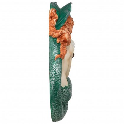 Toscano - Misty Mae Siren of the Sea Mermaid Wall Sculpture