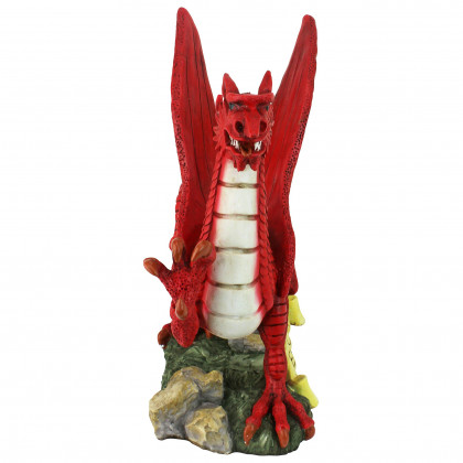 Toscano - The Red Welsh Dragon Statue Collection in Small