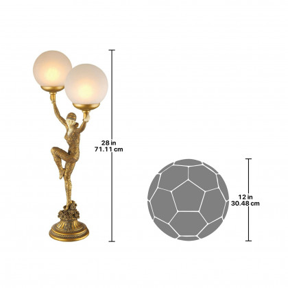 Toscano - Dancer of Kapathurl Illuminated Statue