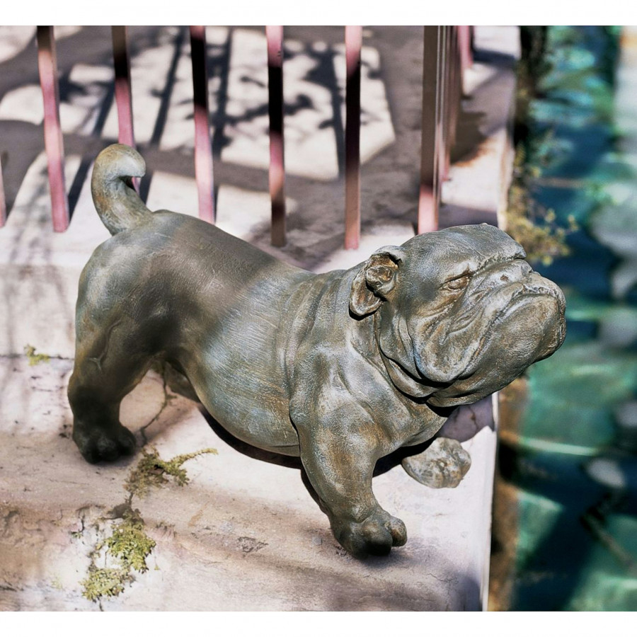 Toscano - Brutus the English Bulldog Statue