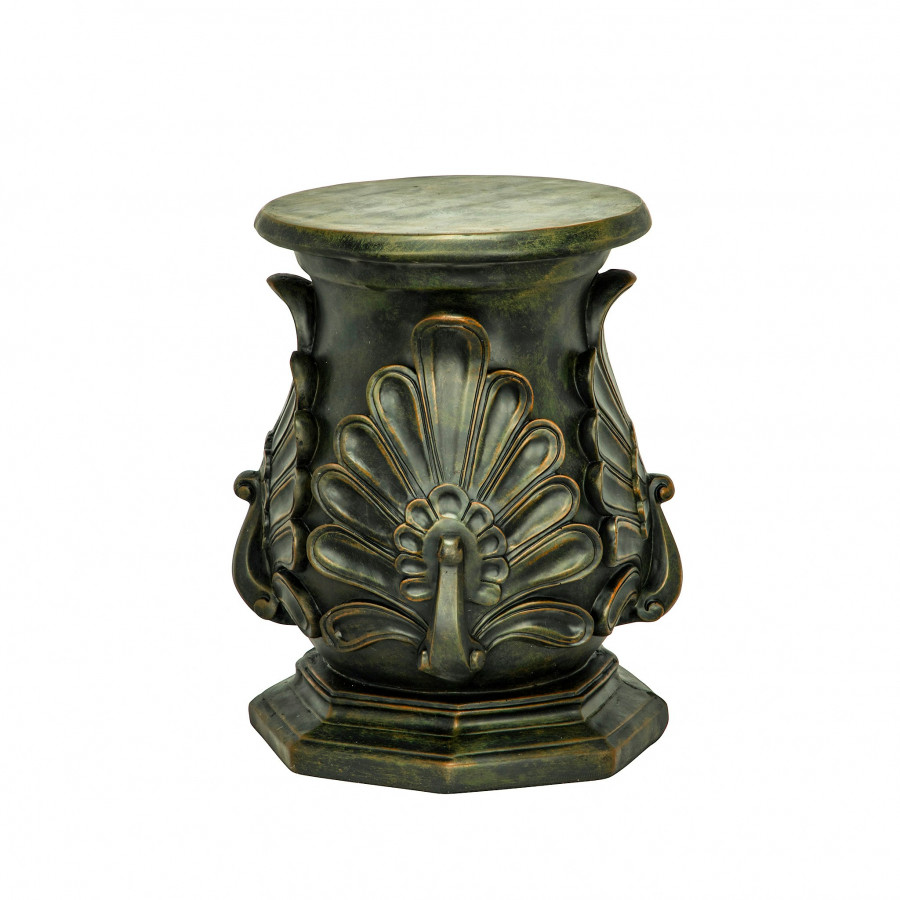 Toscano - Classic Peacock Statuary Pedestal