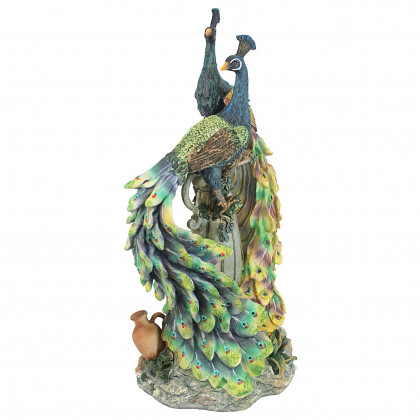 Toscano - Peacocks in Paradise Statue