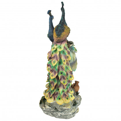 Toscano - Peacocks in Paradise Statue