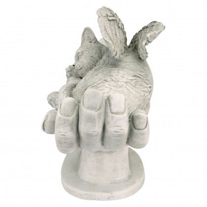 Toscano - In God Hands Cat Memorial Statue
