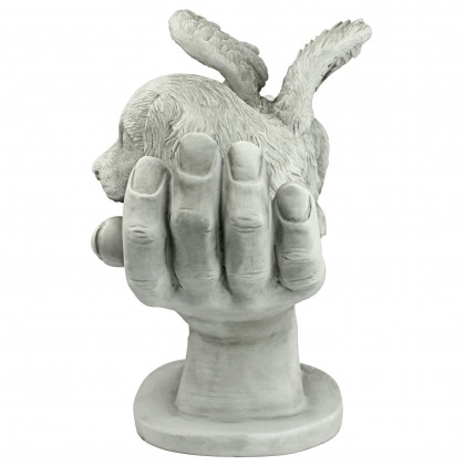 Toscano - In God Hands Dog Memorial Statue