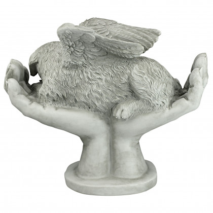 Toscano - In God Hands Dog Memorial Statue