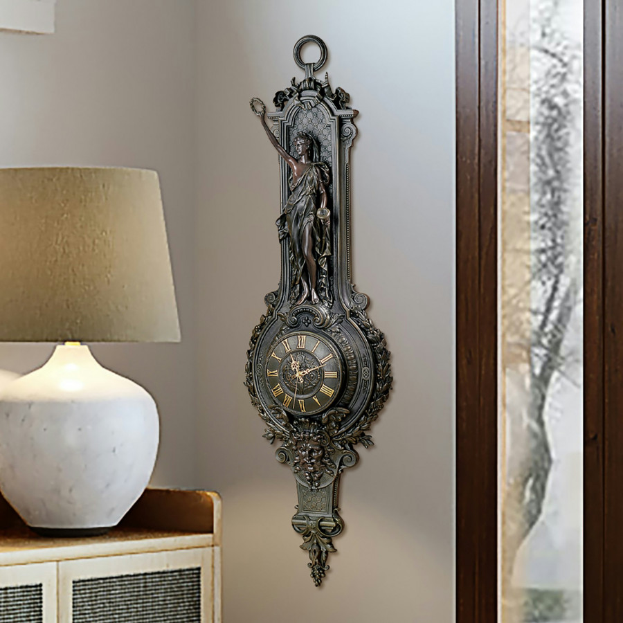 Toscano - La Liberte Grande Palace Sculptural Wall Clock