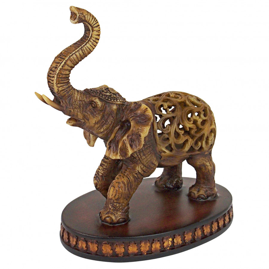 Toscano - Jali Elephant Sculpture