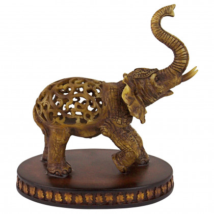 Toscano Jali Elephant Sculpture - Small