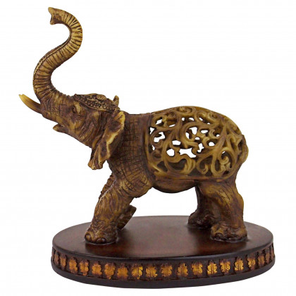 Toscano Jali Elephant Sculpture - Small