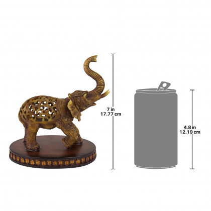 Toscano Jali Elephant Sculpture - Small
