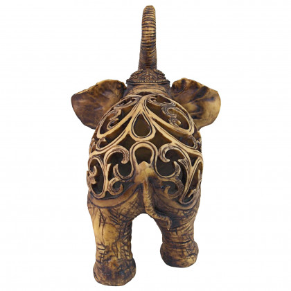 Toscano Jali Elephant Sculpture - Large