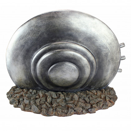 Toscano - Crash Landing Flying Saucer Alien Spacecraft Statue
