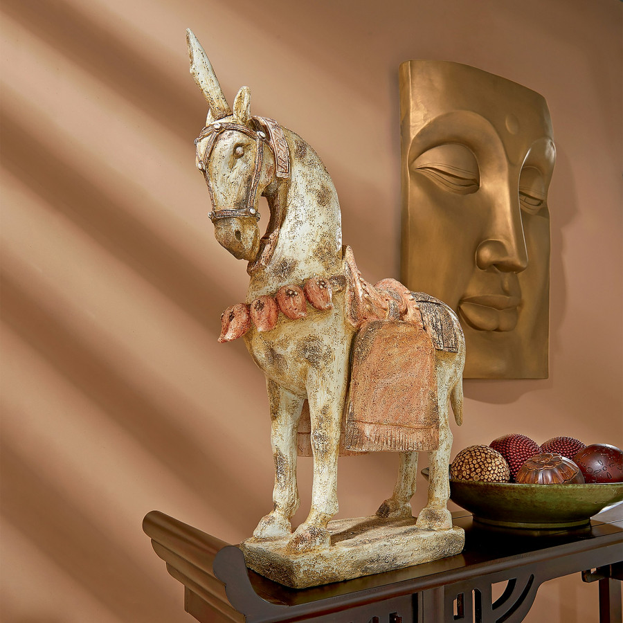 Toscano - Six Dynasties Tang Caparisoned Horse Statue