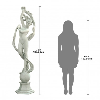 Toscano Goddess Aurora Statue - Grande