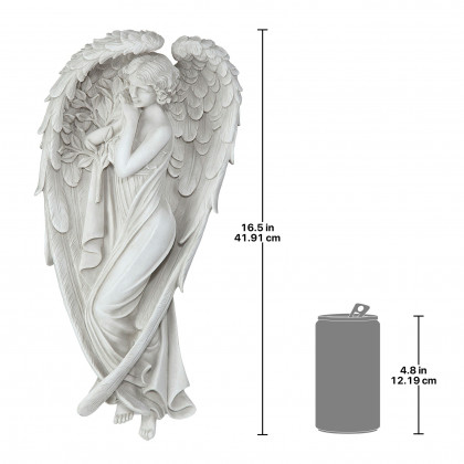 Toscano Santa Croce Angel Wall Sculpture - Small