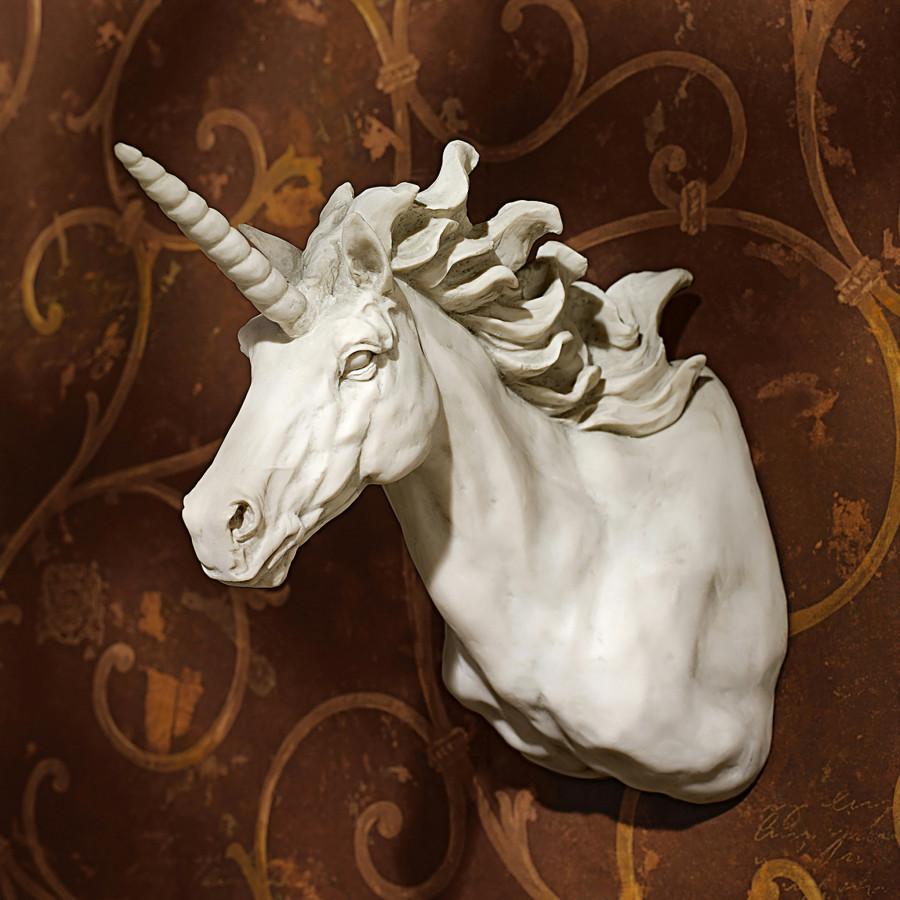 Toscano - Alicorn Unicorn Trophy Wall Sculpture