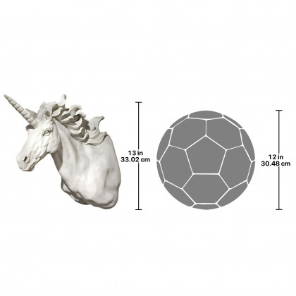 Toscano - Alicorn Unicorn Trophy Wall Sculpture