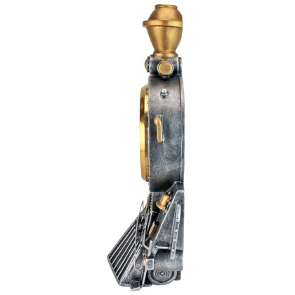 Toscano - Casey Jones Steam Locomotive Train Sculptural Wall Clock