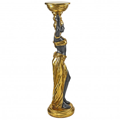 Toscano - Negresse Water Maiden Pedestal