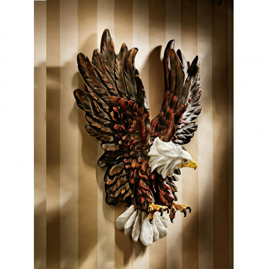Toscano - Liberty Flight Eagle Wall Sculpture