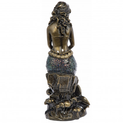 Toscano - Ocean Mermaid Illuminated Mosaic Glass Statue