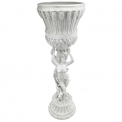 Toscano - Les Filles Joyeuses Neoclassical Pedestal Urn