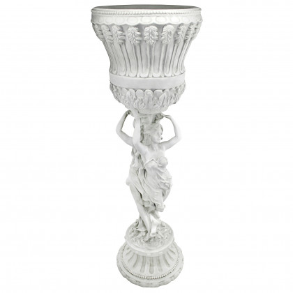 Toscano - Les Filles Joyeuses Neoclassical Pedestal Urn