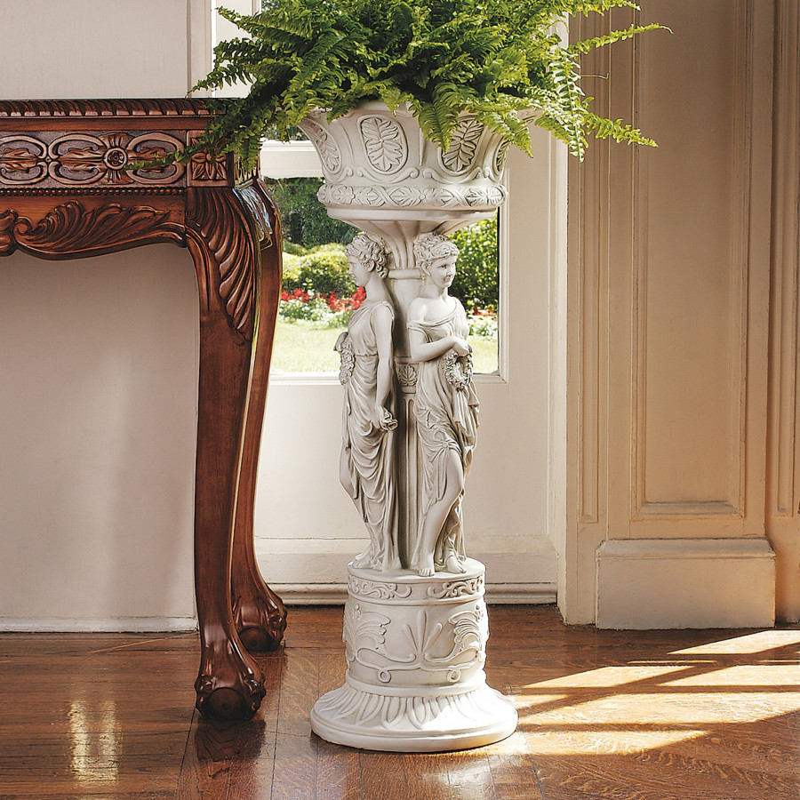 Toscano - Chatsworth Manor Sculptural Neoclassical Pedestal Urn