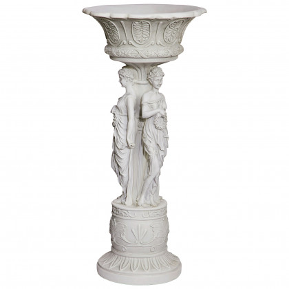 Toscano - Chatsworth Manor Sculptural Neoclassical Pedestal Urn