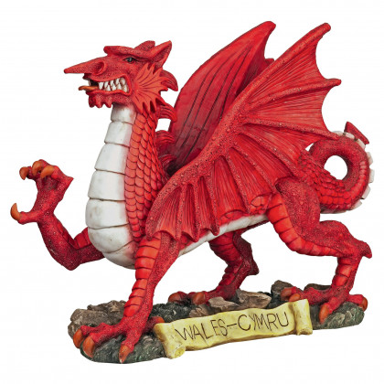 Toscano - The Red Welsh Dragon Statue Collection in Medium