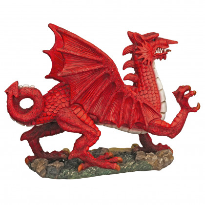 Toscano - The Red Welsh Dragon Statue Collection in Medium