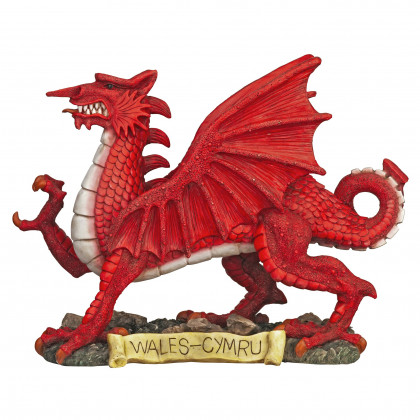 Toscano - The Red Welsh Dragon Statue Collection in Medium