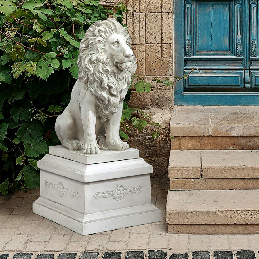 Toscano - Lion of Florence Sentinel Statue  Base