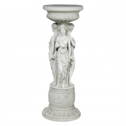 Toscano - Chatsworth Manor Neoclassical Sculptural Pedestal