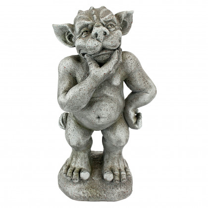 Toscano - Plato the Ponderer Gothic Gargoyle Imp Statue