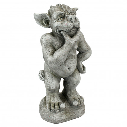 Toscano - Plato the Ponderer Gothic Gargoyle Imp Statue