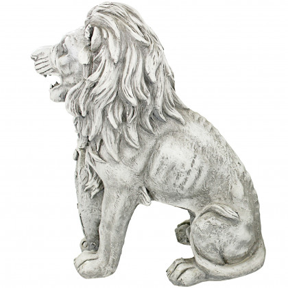 Toscano Roaring Beasts of Castello di Rocca Lion Sentinel Statue - Right Paw Up