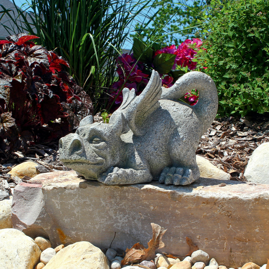 Toscano - Pounce the Mischievous Gothic Dragon Statue