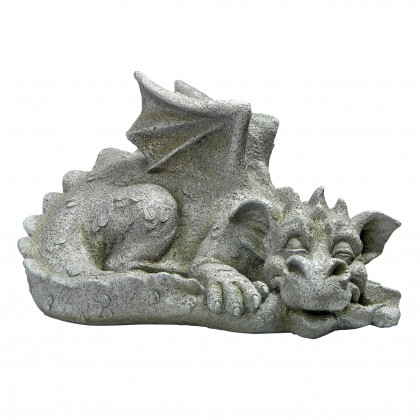 Toscano Blushing Babel the Bashful Dragon Statue - Medium