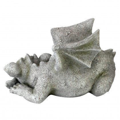 Toscano Blushing Babel the Bashful Dragon Statue - Medium
