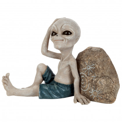 Toscano - Surfer Dude Out-of-this-World Alien Statue