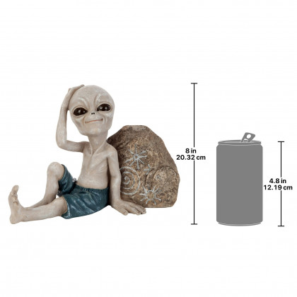 Toscano - Surfer Dude Out-of-this-World Alien Statue