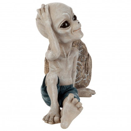 Toscano - Surfer Dude Out-of-this-World Alien Statue