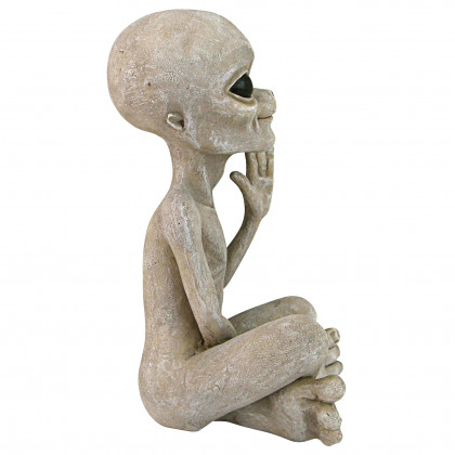 Toscano - Greetings Earthlings UFO Alien Statue