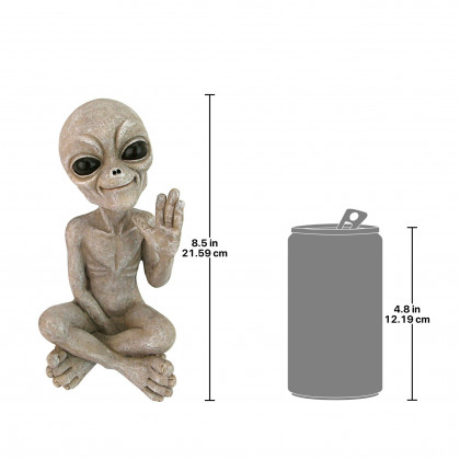 Toscano - Greetings Earthlings UFO Alien Statue